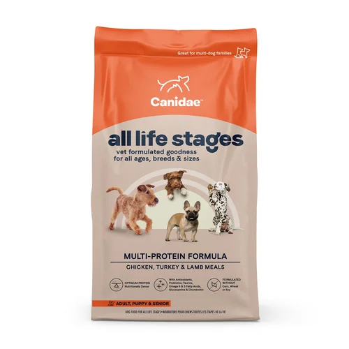 Canidae All Life Stages Multi-Protein Chicken, Turkey, Lamb & Fish Meals Recipe Dry Dog Food