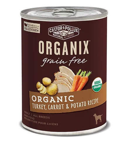 Castor and Pollux Organix Turkey Carrot & Potato Canned Dog Food