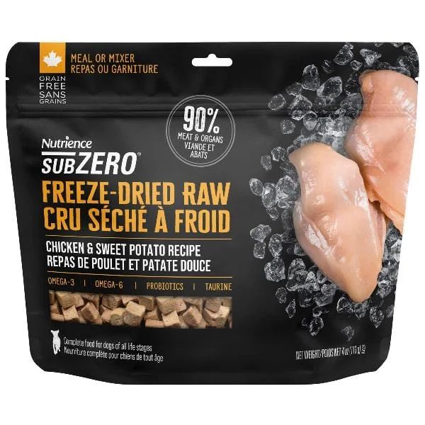 Nutrience SubZero Freeze-Dried Raw Chicken & Sweet Potato Dog Food