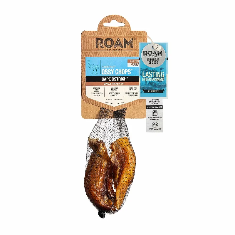 Roam Dog Treats Ossy Chops, 2pk