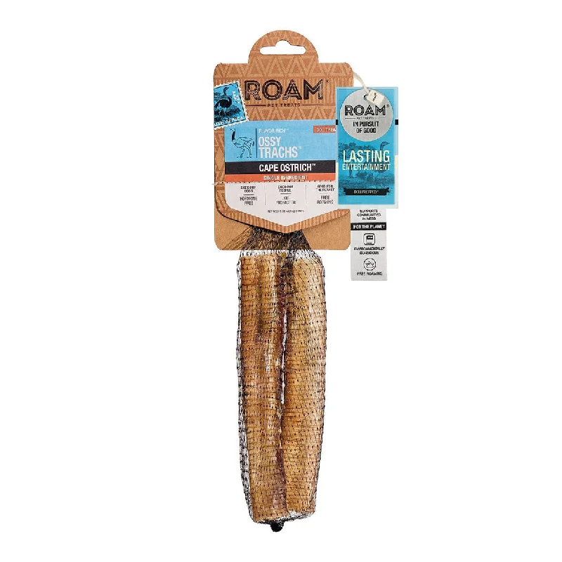 Roam Dog Treats Ossy Trachs, 2pk, 6-7"