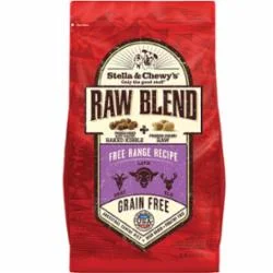 Stella & Chewy's Free Range Raw Blend Kibble Grain Free Dog Food