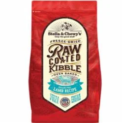 Stella & Chewy's Grass-Fed Lamb Raw Coated Kibble Grain Free Dog Food