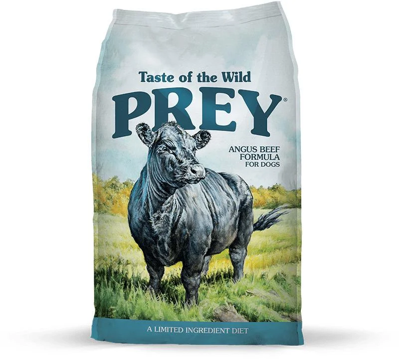 Taste Of The Wild Grain Free Prey Limited Ingredient Angus Beef Dry Dog Food (25-lb)