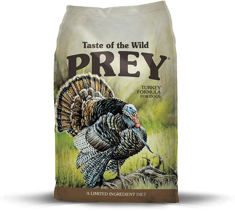 Taste Of The Wild Grain Free Prey Limited Ingredient Turkey Dry Dog Food (25-lb)