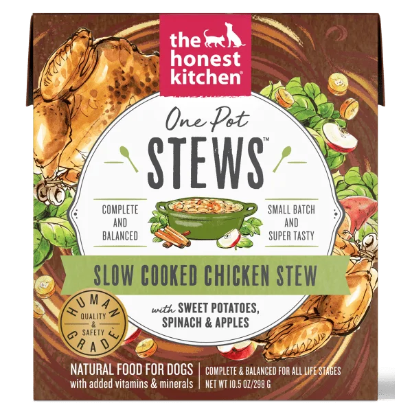 The Honest Kitchen One Pot Stews; Slow Cooked Chicken Stew Wet Dog Food