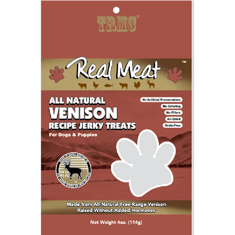 The Real Meat Company Venison Bites Dog Treats (4 oz)