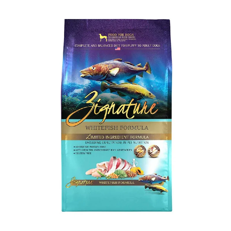 Zignature® Limited Ingredient Whitefish Formula Dog Food 4 Lbs