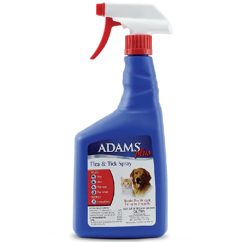 Adams Plus Flea & Tick Pet Spray 16oz