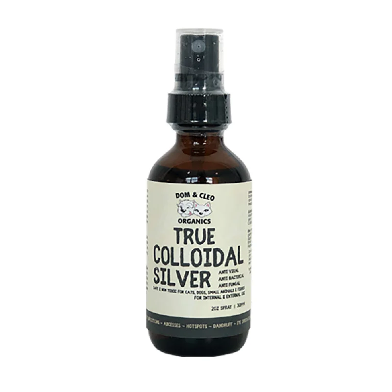 Dom & Cleo True Colloidal Silver Spray 2oz