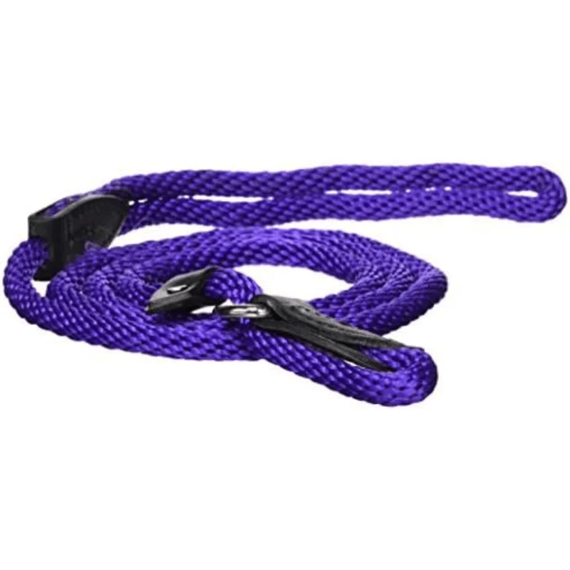 Dog Leash - Quick Walker/ London Leads - Purple - 3/8" × 72"