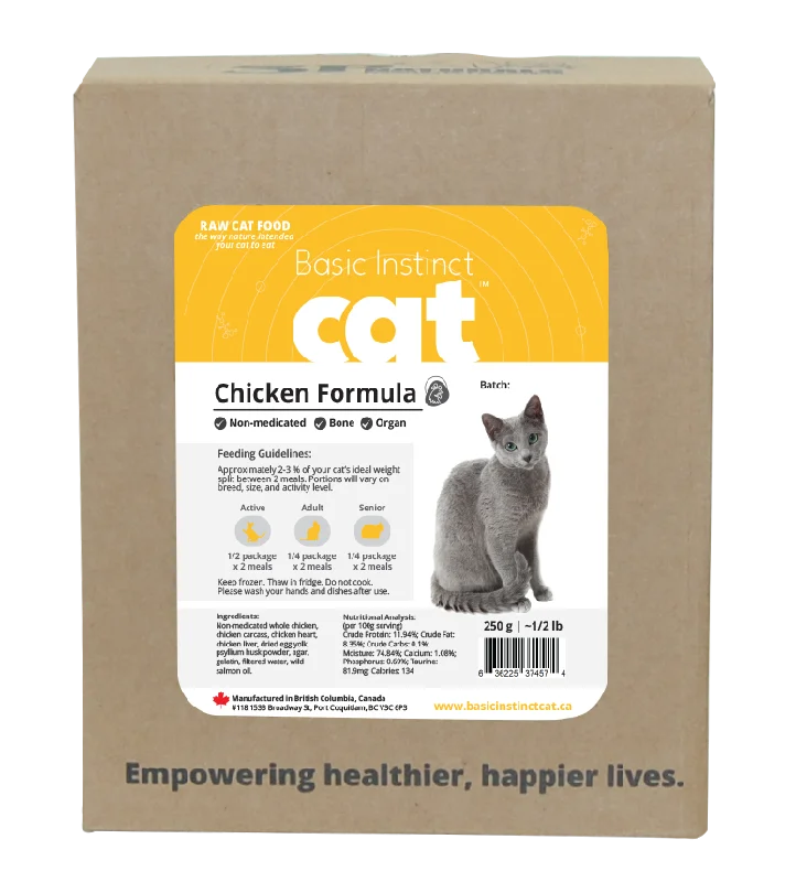 Basic Instinct - Non-Medicated Chicken for Cats