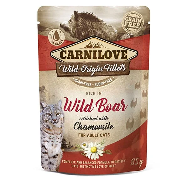 Carnilove Cat Pouch Trout & Echinacea 85g