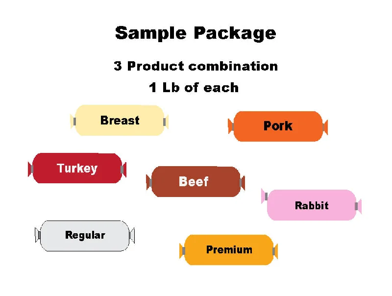 Raw Food Sample Package, 2nd Day Air