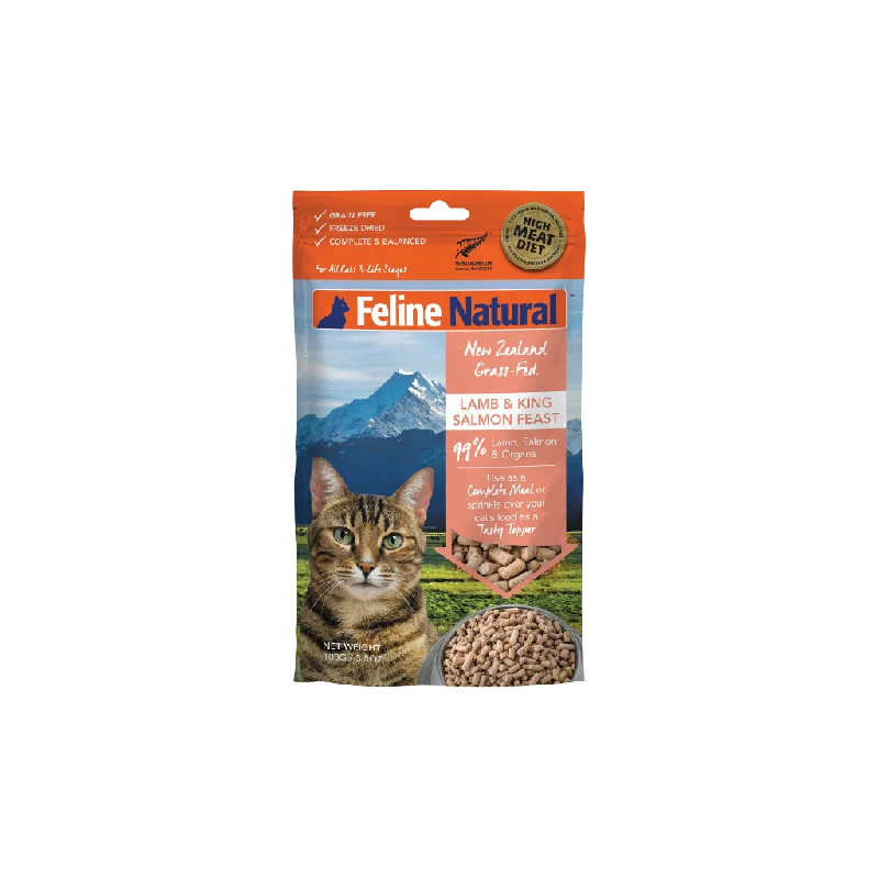 Lamb & King Salmon Feast Freeze-Dried Cat Food