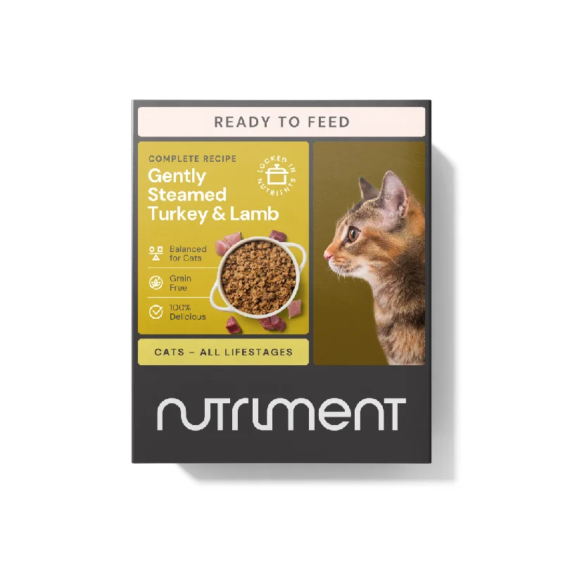 Nutriment Cat Gently Steamed Turkey & Lamb 395g