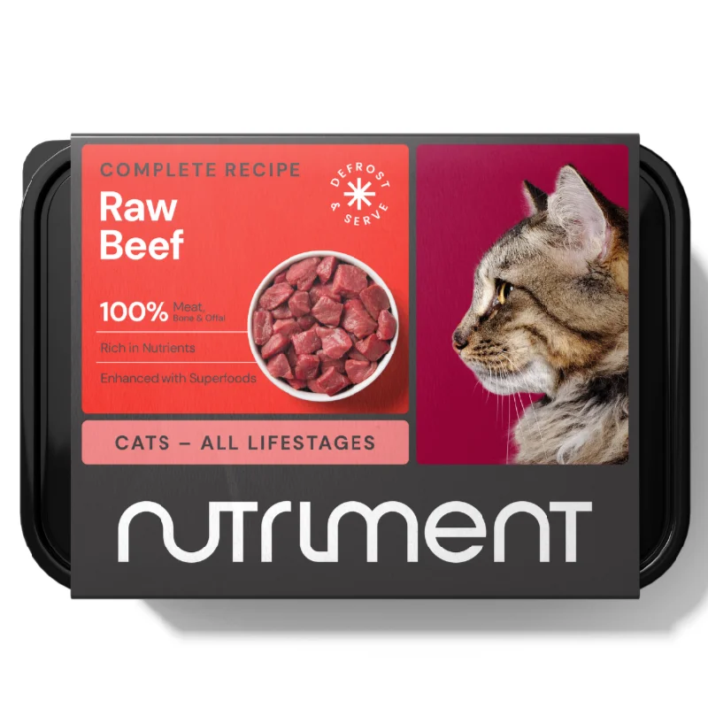 Nutriment Adult Cat Food Beef 500g