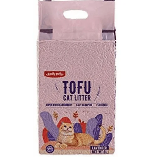 Emily Pets Lavender Scented Tofu Cat Litter