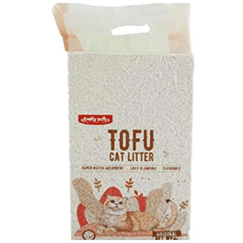 Emily Pets Original Tofu Unscented Cat Litter