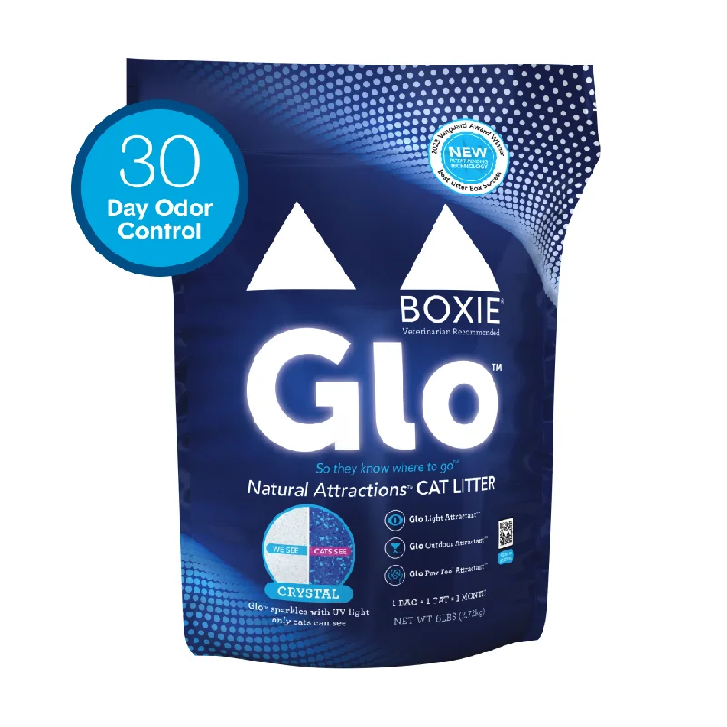 Glo™ Natural Attractions™ Non-Clumping Crystal Cat Litter