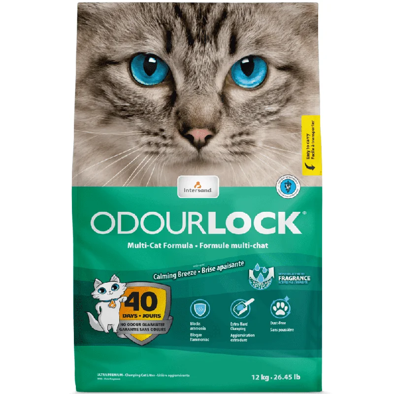 Intersand Scented Odour Lock Calming Breeze Cat Litter