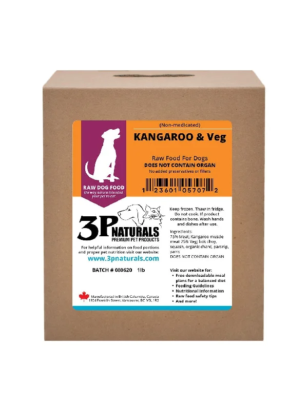 3P Naturals - Kangaroo & Veg HF/NM