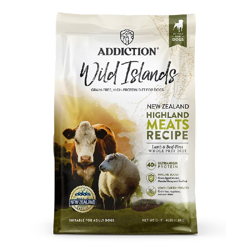 Addiction Dog Wild Islands Highland Meats 4lb