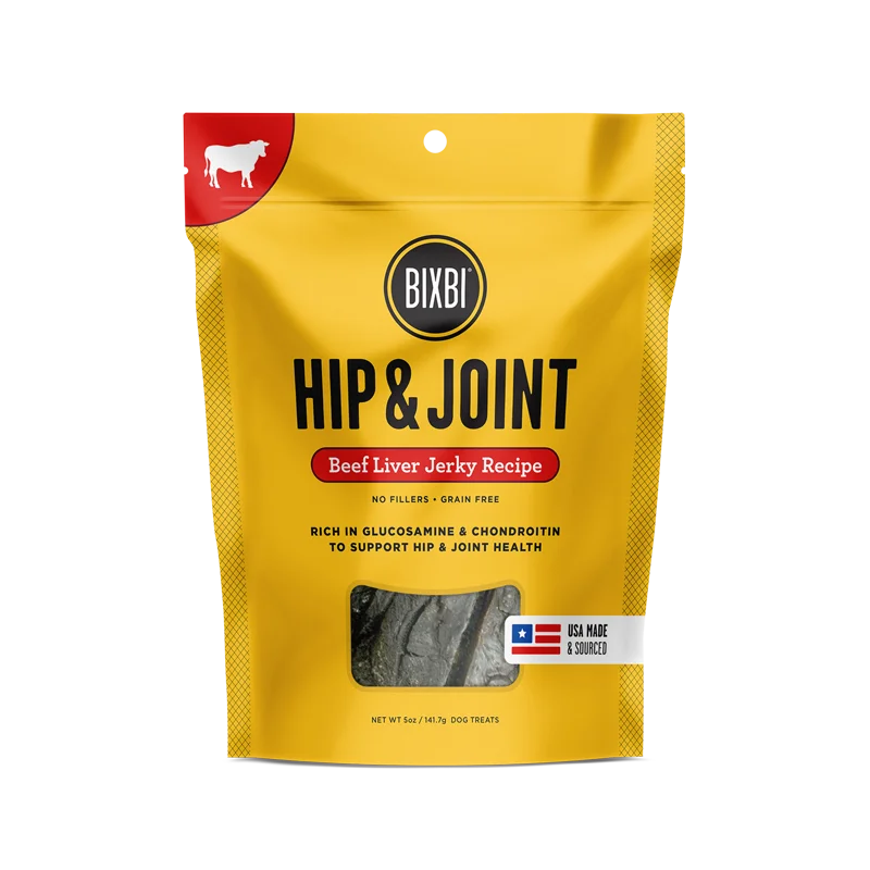 Bixbi Dog Hip & Joint Beef Liver Jerky 5oz