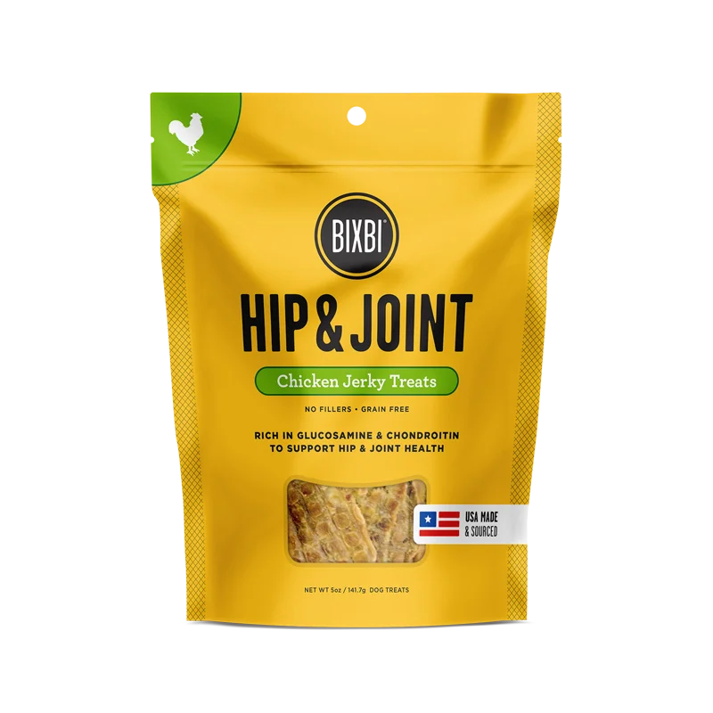 Bixbi Dog Hip & Joint Chicken Jerky 5oz