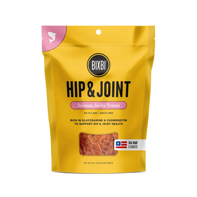 Bixbi Dog Hip & Joint Salmon Jerky 5oz