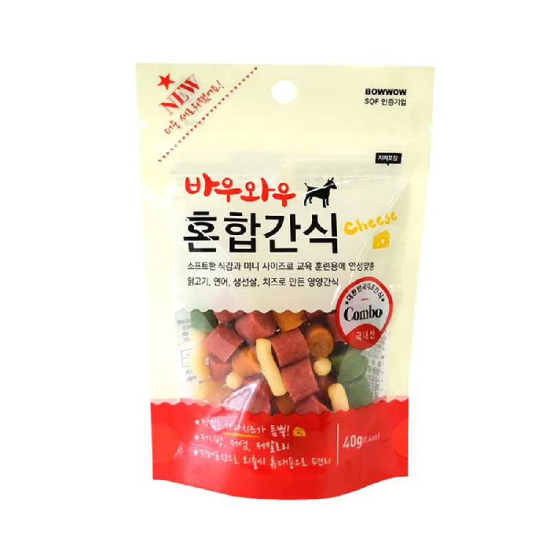 Bow Wow Dog Treat Mixed Snack 40g (BW1009)