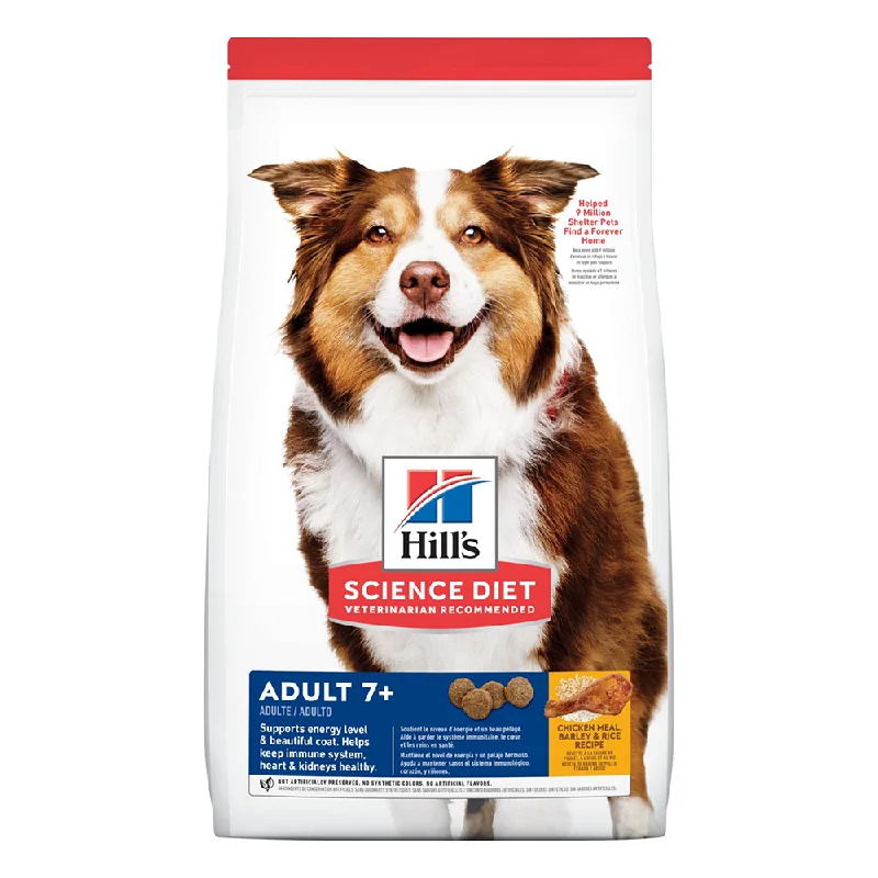 Hill's Science Diet Canine Mature Adult 7+ Chicken Meal, Barley & Brown Rice 15lb