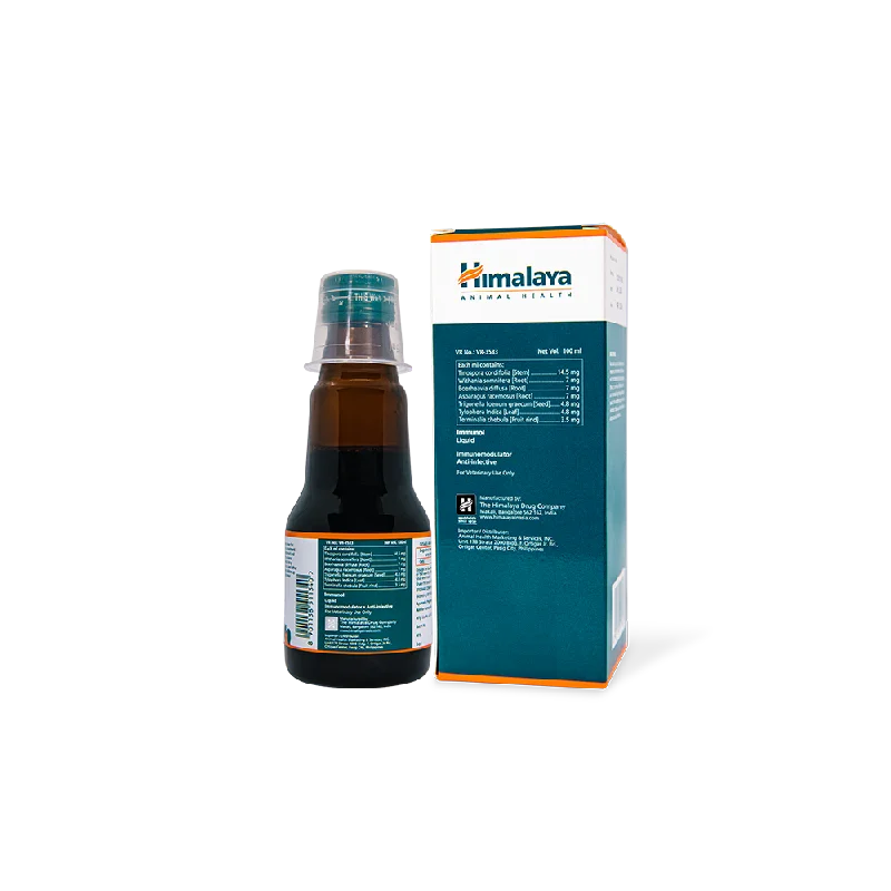 Himalaya Immunol Vet Liquid Support Immunity for Dogs & Cats 100ml