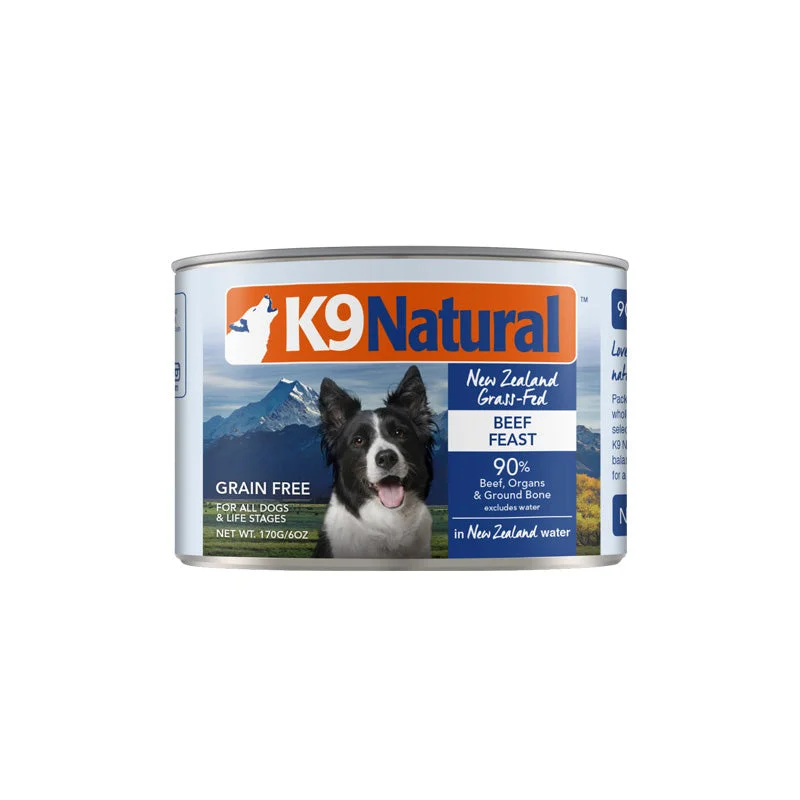 K9 Natural Dog Grain Free Beef Feast 170g