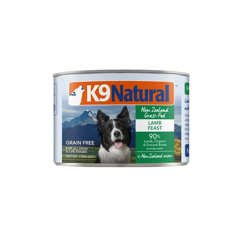 K9 Natural Dog Grain Free Lamb Feast 170g