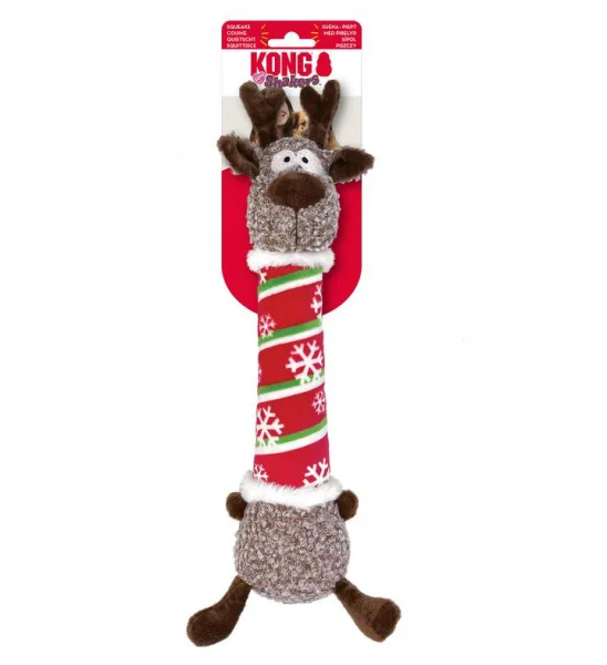 Kong Holiday Shaker Reindeer Medium