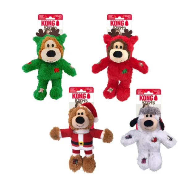 Kong Holiday Wild Knots Bears M/L