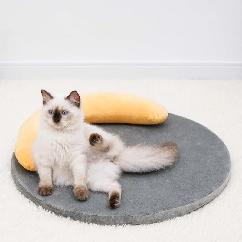 Memory Foam Sweet Dream Moon Bed for Cats