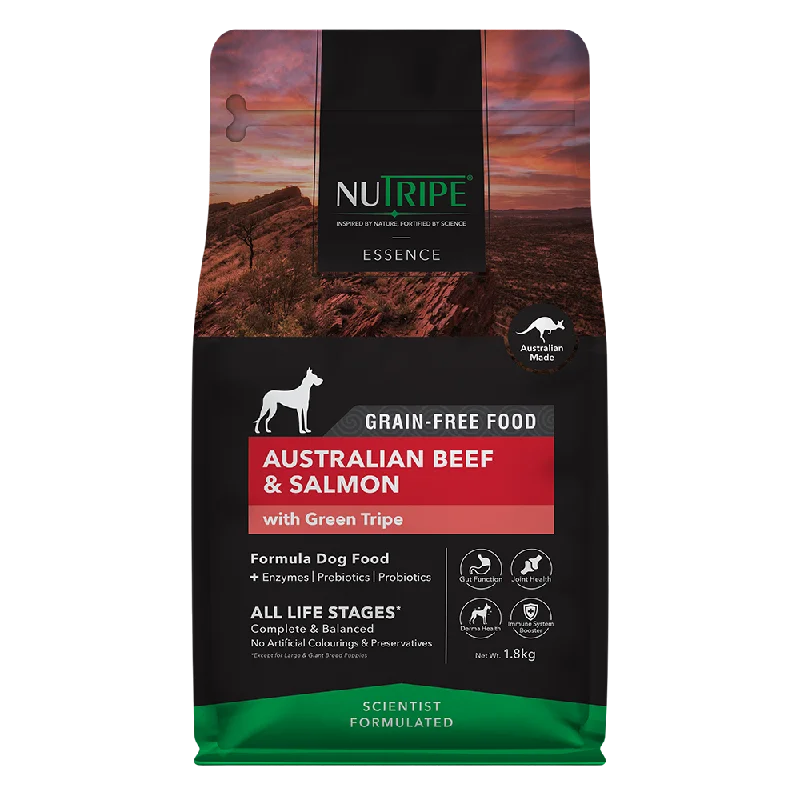 Nutripe Dog Essence Australian Beef & Salmon with Green Tripe 1.8kg