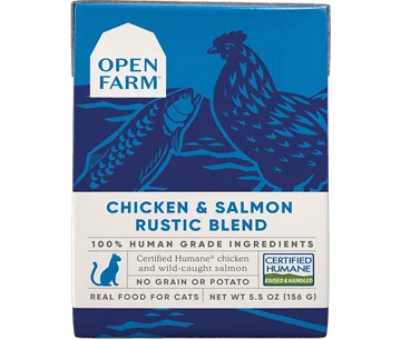 Open Farm Cat Chicken Salmon Blend 5.5oz