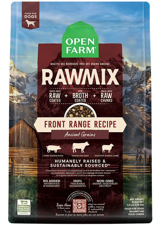 Open Farm Front Range Ancient Grains RawMix For Dogs