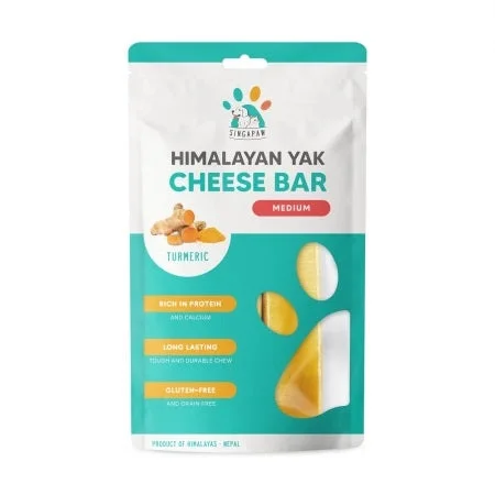 Singapaw Himalayan Cheesy Bar with Turmeric Medium 130g