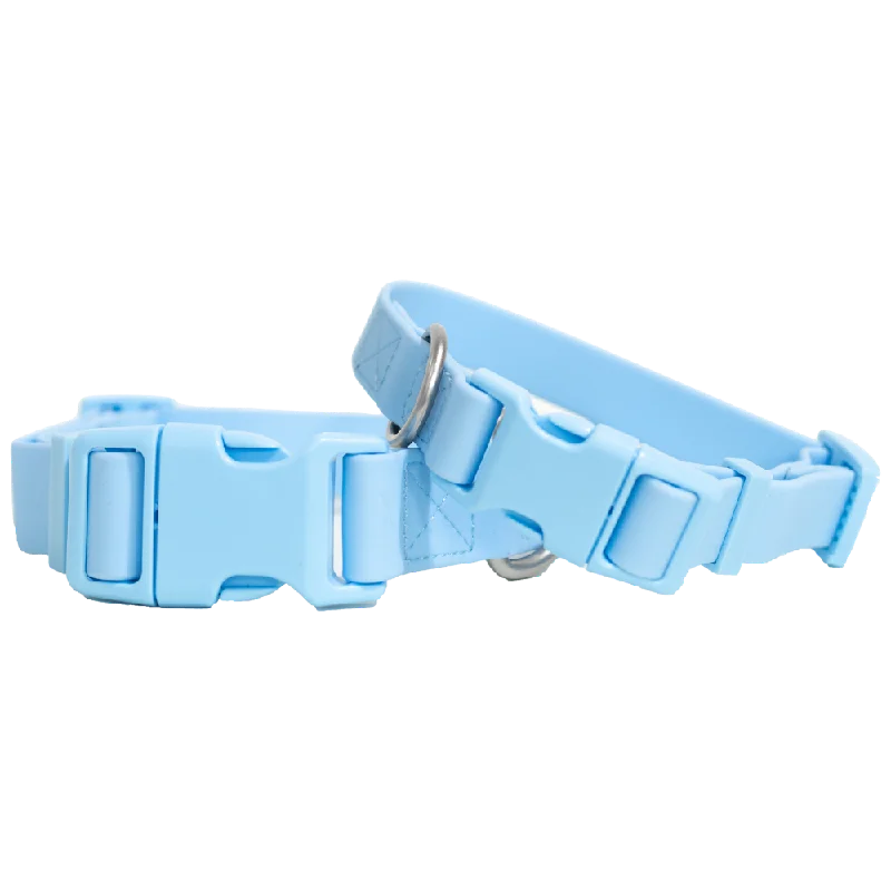 Springer Waterproof  Dog Collar | Sky Blue