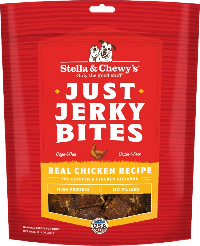 Stella & Chewy's Dog Just Jerky Chicken Bites 6oz