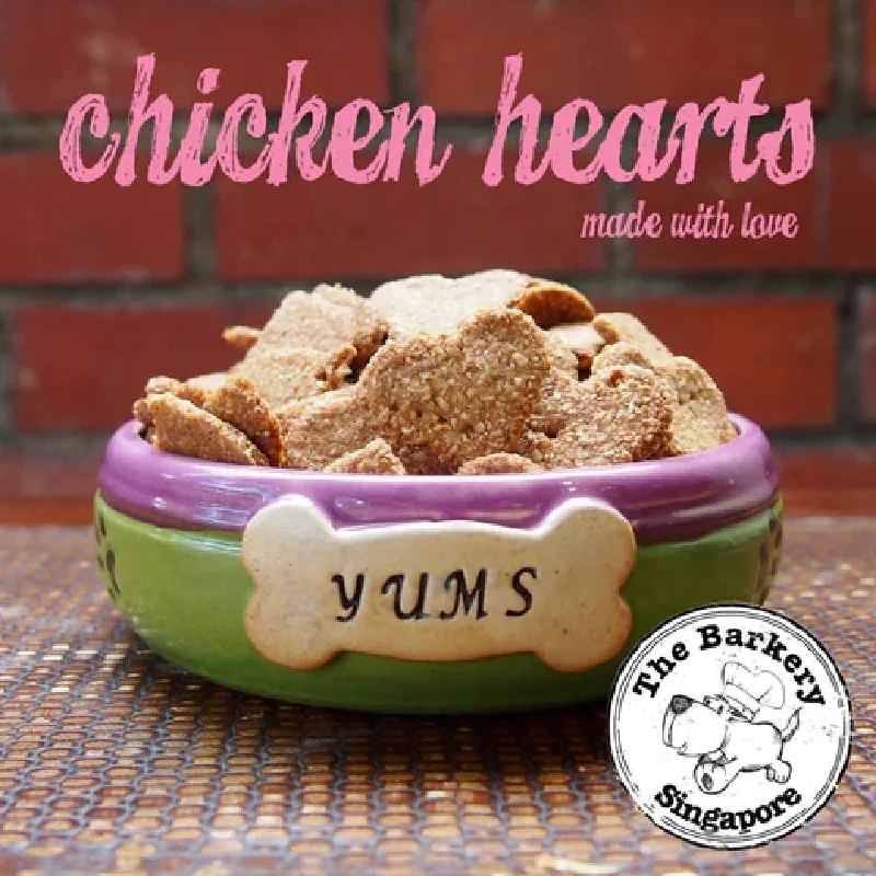 The Barkery Chicken Heart 100g