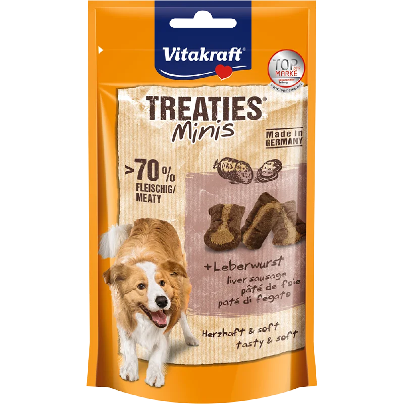 Vitakraft Dog Treaties Minis Liver Sausages 48g