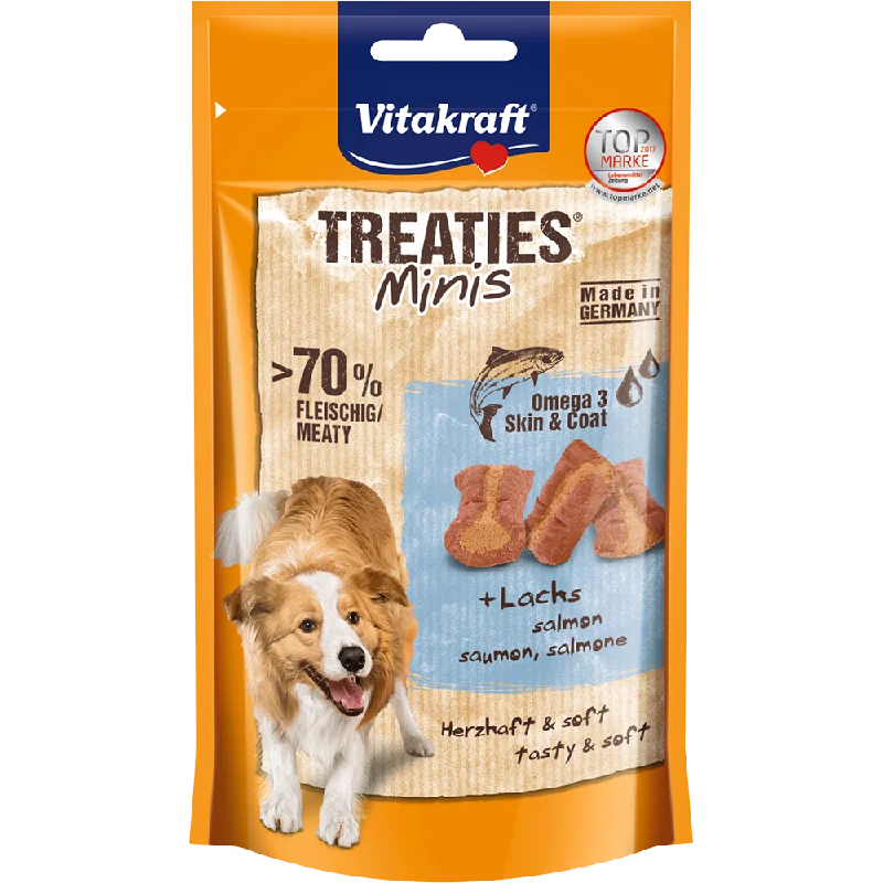 Vitakraft Dog Treaties Minis Salmon & Omega 3 - 48g