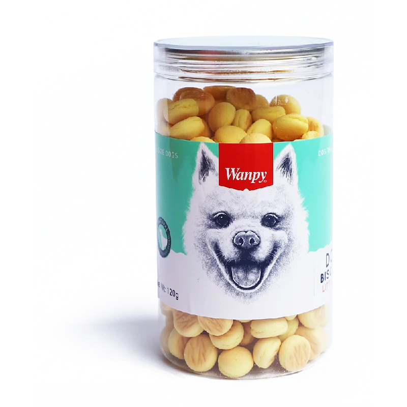 Wanpy Dog Biscuits Little Ball 120g