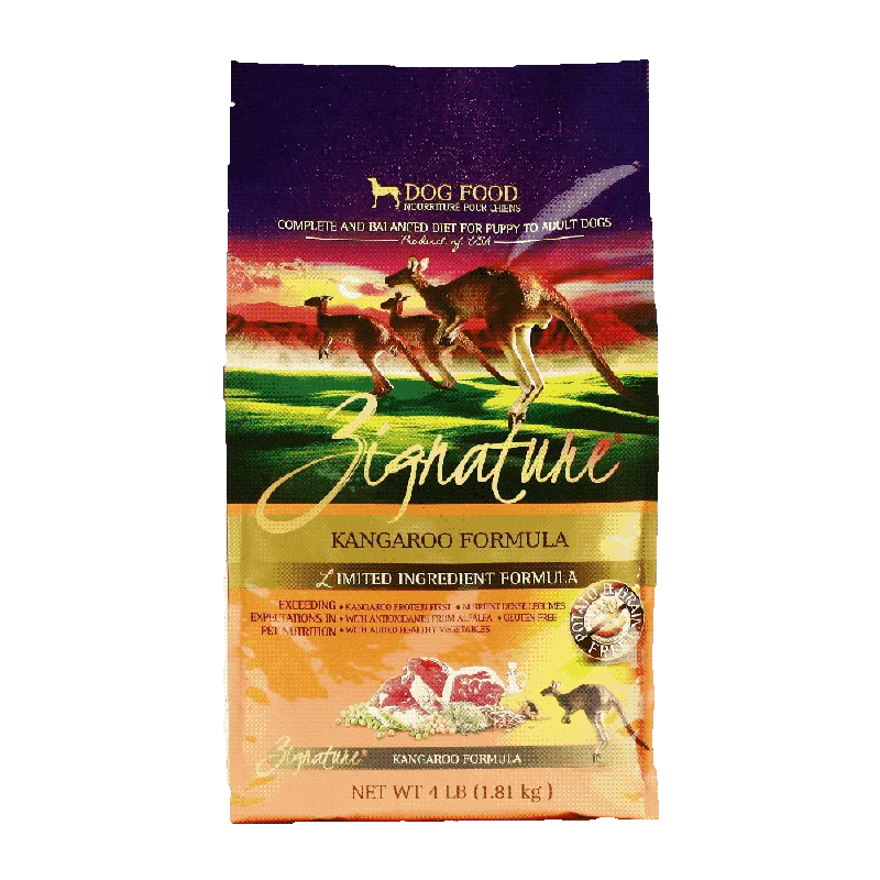 Zignature Dog Kangaroo Formula 4lb