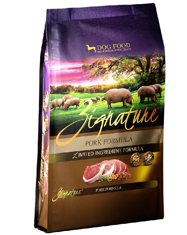 Zignature Pork Dry Dog Food 25lb